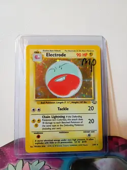 Pokemon TCG Electrode Jungle 2/64 Holo Unlimited Holo Rare Moderately Played - Image 1