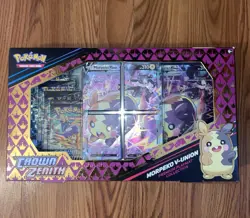 Pokemon TCG: Crown Zenith Premium Playmat Collection Morpeko V-Union Box NEW - Image 1