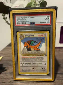 [PSA 9] Dragonite #5 1999 Movie Promo - Pokemon TCG [GUARD INCLUDED!!] - Image 3