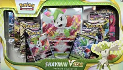 Pokemon Shaymin V Star Premium Collection Box - Sealed - Vstar - 8 Booster Packs - Image 1