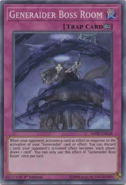 Yugioh! LP Generaider Boss Room - MYFI-EN038 - Super Rare - 1st Edition Lightly - Image 1