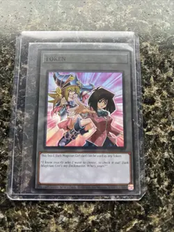 Yu-Gi-Oh Tea and Dark Magician Girl Alliance Insight Token TKN5-EN022 Super Rare - Image 1