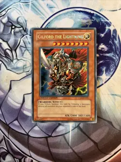 (119) Yu-Gi-Oh! Gilford the Lightning CT2-EN001 Secret Rare LP - Image 1