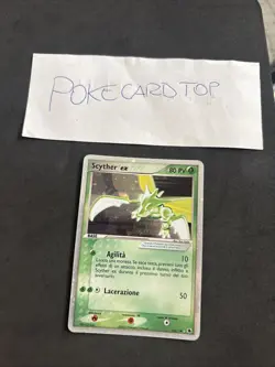 Pokemon Card Scyther Ex 102/109 Ex Ruby & Sapphire -Ita-Holo-Exc! - Image 1