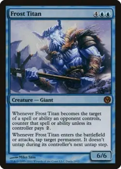 Frost Titan -Foil Light Play MTG Promos: Media - Image 1