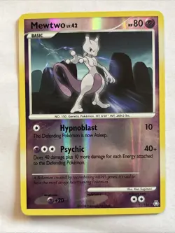 Pokemon Mewtwo Reverse Holo 11/146 - Legends Awakened Pokemon LP/NM Rare Card - Image 1