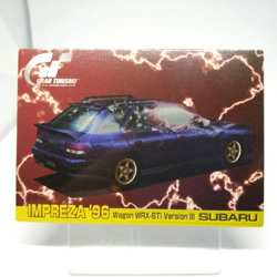 145 Impreza '96 Wagon WRX-STi Version SUBARU Gran Turismo Hint Card Collection - Image 1