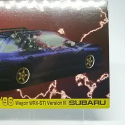 145 Impreza '96 Wagon WRX-STi Version SUBARU Gran Turismo Hint Card Collection - Image 5