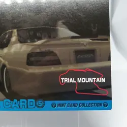 169 TRIAL MOUNTAIN Circuit Course Card Gran Turismo Hint Card Collection RETRO - Image 5
