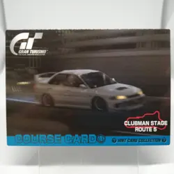 168 CLUBMAN STAGE ROUTE 5 Circuit Course Card Gran Turismo Hint Card Collection - Image 1