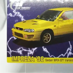 152 Impreza '96 Sedan WRX-STi Version SUBARU Gran Turismo Hint Card Collection - Image 4