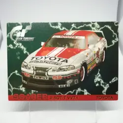 012 Soarer 2.5GT-T WT-i TOYOTA Gran Turismo Hint Card Collection PlayStation - Image 1