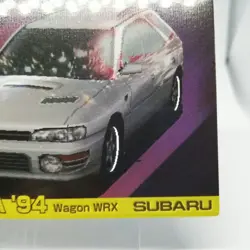 149 Impreza '94 wagon WRX SUBARU Gran Turismo Hint Card Collection RETRO GAME - Image 5