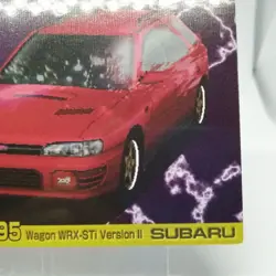 147 Impreza '95 wagon WRX-STi version SUBARU Gran Turismo Hint Card Collection - Image 5
