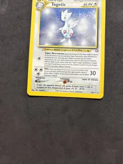 Pokemon Card Togetic 16/111- Neo Genesis -Ita-Holo-nm-Mint! - Image 3