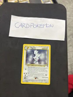 Pokemon Card Togetic 16/111- Neo Genesis -Ita-Holo-swirl-Exc! - Image 1