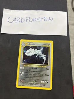 Pokemon Card Steelix 15/111- Neo Genesis-Ita-Holo-exc! - Image 1