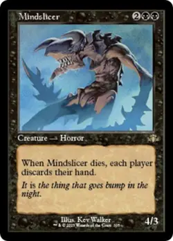 Mindslicer (Retro Frame) -Foil Near Mint MTG Dominaria Remastered - Image 1