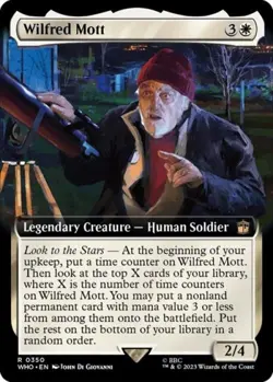 Wilfred Mott (Extended Art) - Near Mint MTG Universes Beyond: Doctor Who - Image 1