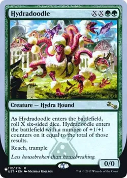 Hydradoodle -Foil Near Mint MTG The List - Image 1