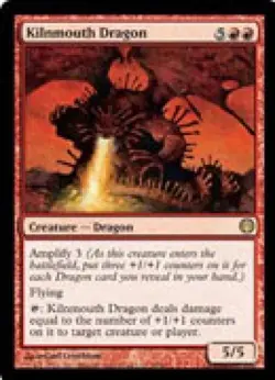 Kilnmouth Dragon - Light Play MTG Duel Decks: Knights vs Dragons - Image 1