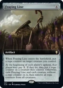 Fraying Line (Extended Art) - Near Mint MTG - Image 1