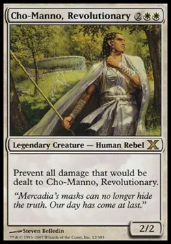 Cho-Manno, Revolutionary - Light Play MTG 10th Edition - Image 1