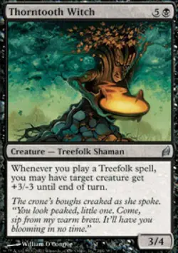 Thorntooth Witch -Foil Medium Play MTG Lorwyn - Image 1