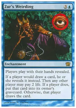 Zur's Weirding - Medium Play MTG 8th Edition - Image 1
