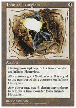 Infinite Hourglass - Medium Play MTG 5th Edition - Image 1