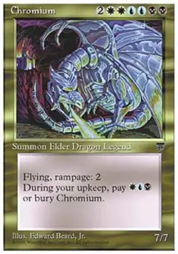 Chromium - Light Play MTG Chronicles - Image 1