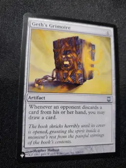 Geth’s Grimoire Darksteel NM/VLP Magic the Gathering Mtg Tcg See Pics - Image 2