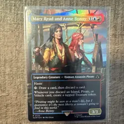 Mary Read and Anne Bonny (Borderless) Universes Beyond: Assassin's Creed Foil - Image 1
