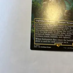 🎇MTG Indominus Rex, Alpha 💕 ( Borderless) #14 Jurassic World Collection NM✨LCI - Image 3