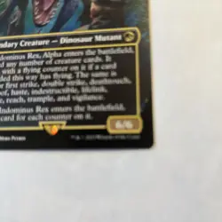 🎇MTG Indominus Rex, Alpha 💕 ( Borderless) #14 Jurassic World Collection NM✨LCI - Image 4