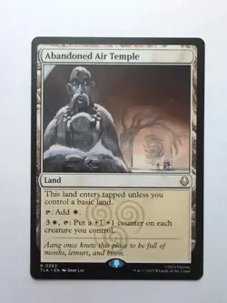 MTG Abandoned Air Temple (TLA) Avatar: The Last Airbender Regular Rare 263 - Image 1