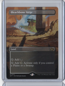 Bleachbone Verge Borderless Normal R Aetherdrift 371 NM Rare DFT Magic Gathering - Image 1