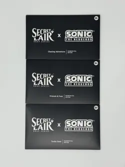 New/Sealed | MTG Secret Lair x Sonic The Hedgehog | Complete Rainbow Foil Set - Image 1