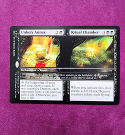 MTG Unholy Annex Ritual Chamber Duskmourn: House of Horror Regular NM - Image 1