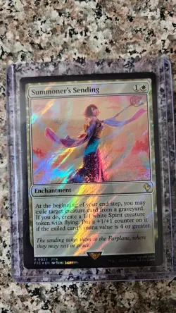 Summoner's Sending (Surge Foil) Commander: Final Fantasy Foil - Image 1