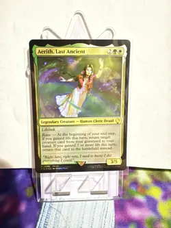 Aerith, Last Ancient (Surge Foil) Commander: Final Fantasy Foil - Image 1