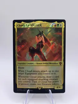 Cloud, Ex-SOLDIER (Surge Foil) Commander: Final Fantasy Foil - Image 1