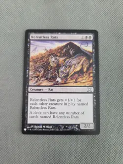 Relentless Rats The List Reprints Regular - Image 1