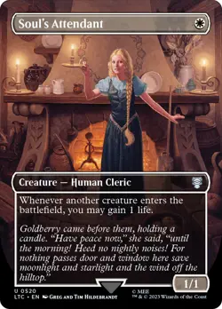 Soul's Attendant (Borderless) [The Lord of the Rings: Tales of Middle-Earth Com - Image 1