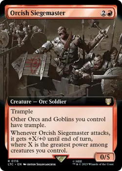 Orcish Siegemaster (Extended Art) [The Lord of the Rings: Tales of Middle-Earth - Image 1