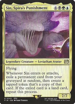 Sin, Spira's Punishment R FINAL FANTASY 242 NM - Image 1