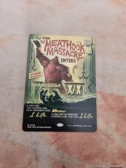 The Meathook Massacre Showcase Foil Innistrad Remastered MTG NM - Image 1