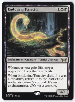 Enduring Tenacity R Duskmourn: House of Horror 95 NM - Image 1