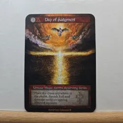 Day of judgment Non Foil Unique Sorcery Contested Realm Gothic - Image 1