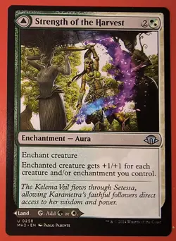 MTG: MH3, STRENGTH OF THE HARVE/ / HAVEN OF THE HARVEST ,NM, 0258, UNCOMMON, REG - Image 1